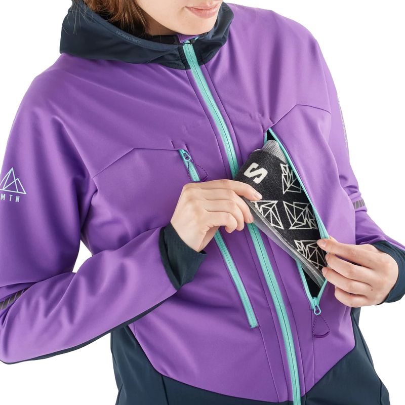 CAMPERA-SENDERISMO-MUJER-SALOMON-SOFTSHELL-MTN