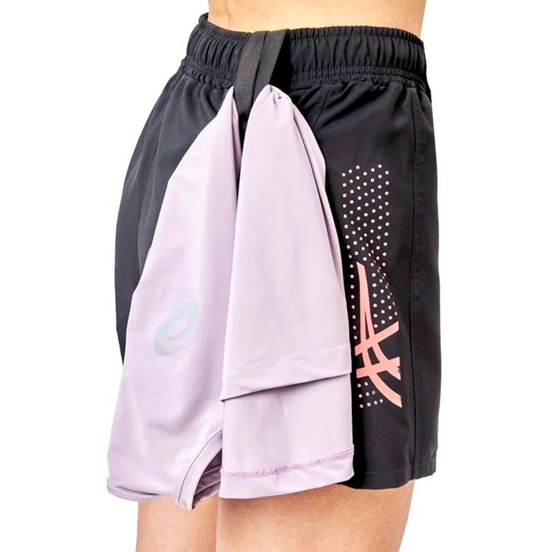 SHORT RUNNING MUJER ASICS PRINT rossettiar